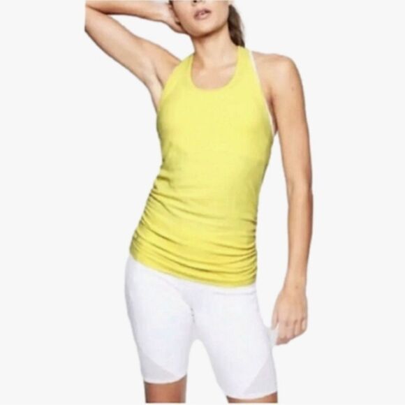 Athleta Speedlight tank top yellow XL - Picture 1 of 5